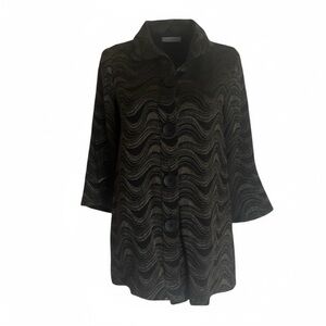 Ali Miles Metallic Sheen‎ Swing Jacket